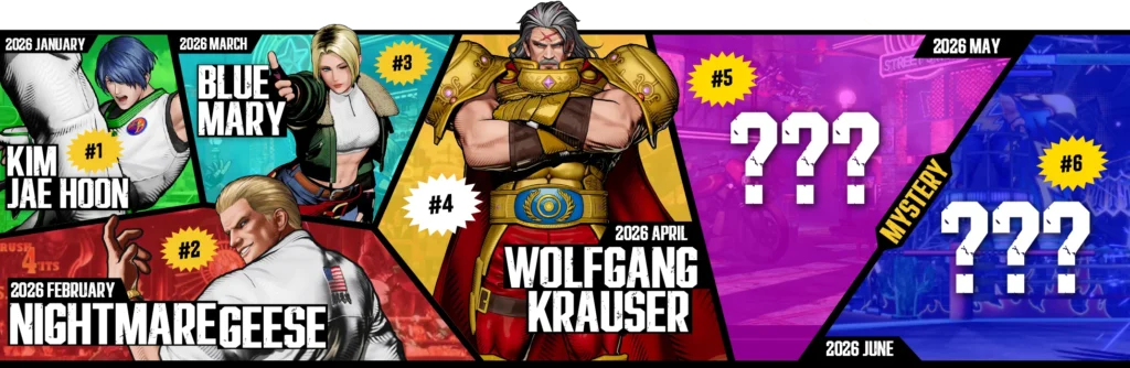 Fatal Fury Temporada 2 chega em 22 de janeiro com seis novos personagens, balanceamento geral e lendas clássicas retornando a South Town.