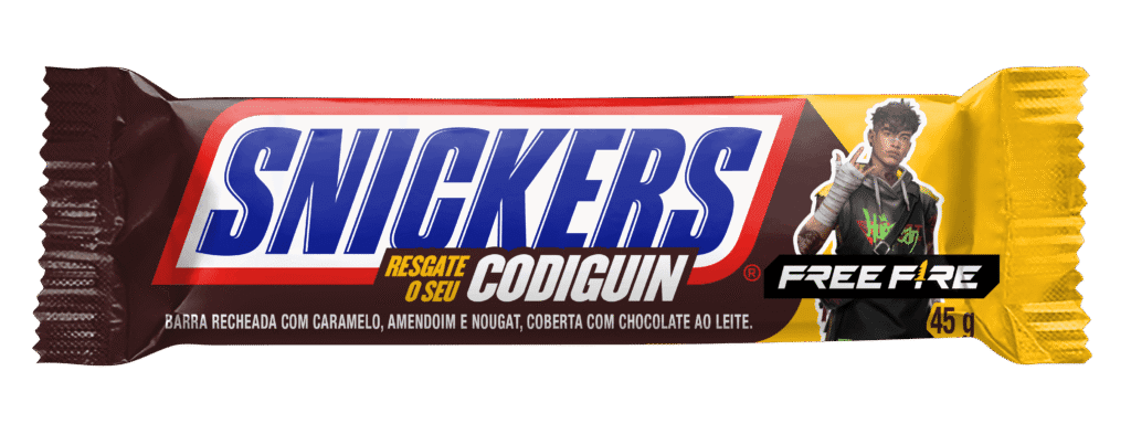 Free Fire Snickers parceria#2