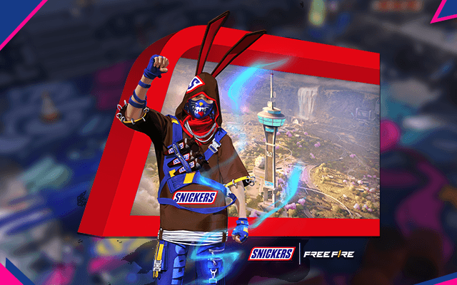 Free Fire Snickers parceria#3